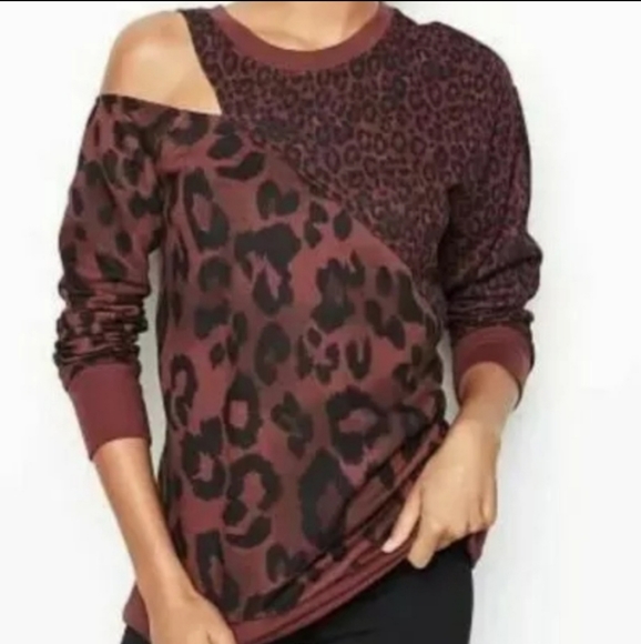 NEW Victoria's Secret PINK Leopard Print Shirt